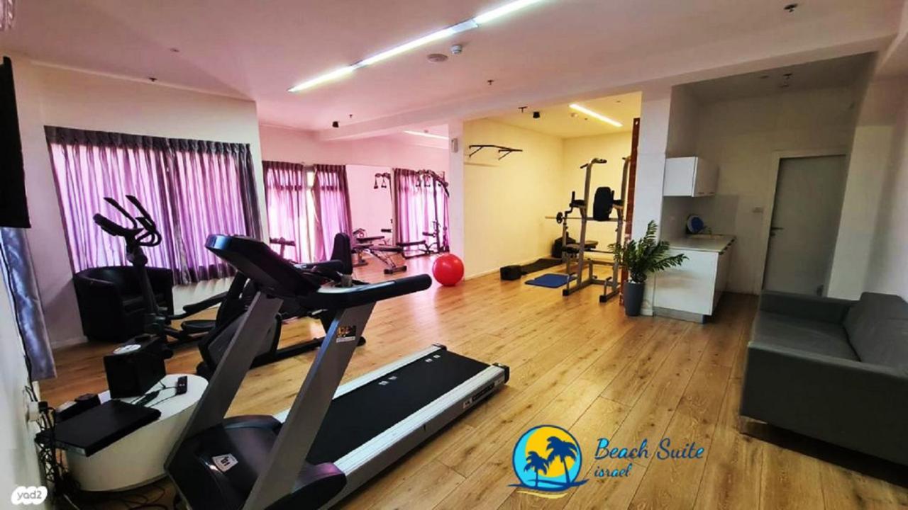 Beach Suite Israel- Private Jacuzzi Garden Suite & Gym, 3 Min Walk To Beach ביץ סוייט ישראל- ג'קוזי פרטי בגינה 3 דקות הליכה לים וחדר כושר Ашкелон Экстерьер фото